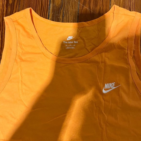 Nike | The Nike Tee Orange Tank  |  Never Worn - Picture 3 of 3